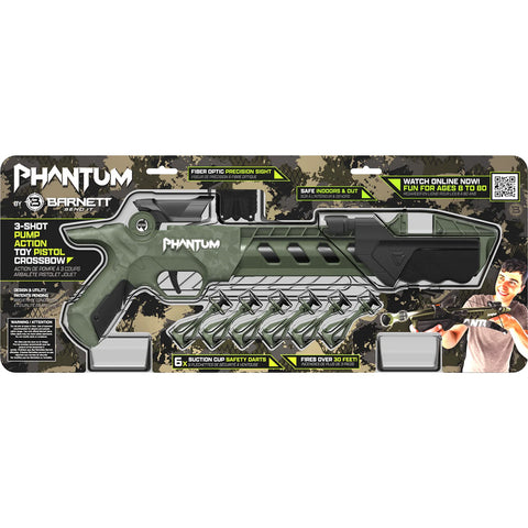 Image of Barnett Phantum Toy Pistol Crossbow Od Green/black