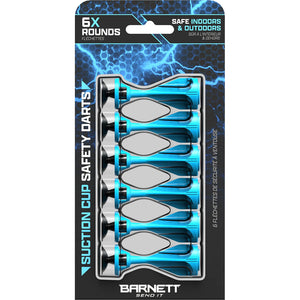 Barnett Phantum Suction Darts Blue 6 Pk.