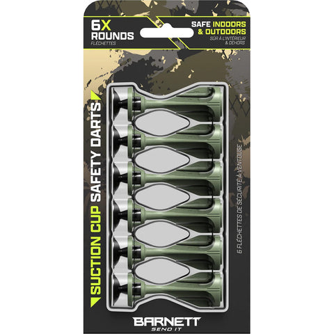 Image of Barnett Phantum Suction Darts Od Green 6 Pk.