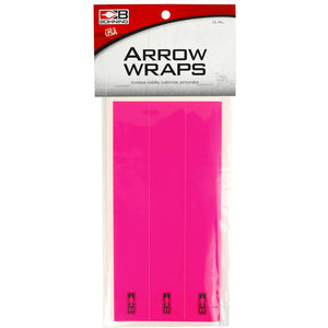 Bohning Arrow Wraps Small Diameter 5.5 In. Hot Pink 13 Pk.