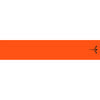 White Water Archery Solid Arrow Wraps Flo Orange 5 In. X 1.125 In. 15 Pk.