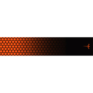 White Water Archery Honeycomb Fade Arrow Wraps Fade Orange 5 In. X 1.125 In. 15 Pk.