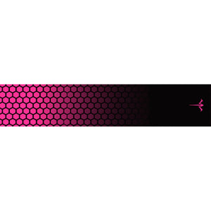 White Water Archery Honeycomb Fade Arrow Wraps Fade Hot Pink 5 In. X 1.125 In. 15 Pk.