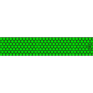 White Water Archery Honeycomb Fade Arrow Wraps Open Flo Green 5 In. X 1.125 In. 15 Pk.