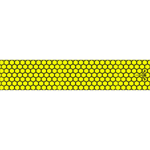 White Water Archery Honeycomb Fade Arrow Wraps Open Flo Yellow 5 In. X 1.125 In. 15 Pk.