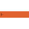White Water Archery Reflective Arrow Wraps  Orange 5 In. X 1.125 In. 15 Pk.
