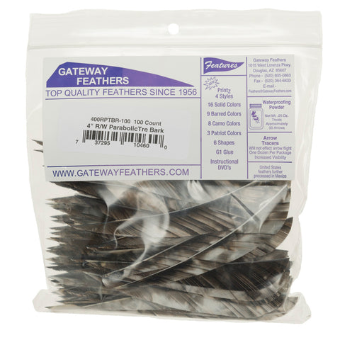 Image of Gateway Tre-bark Feathers Tre-bark 4 In. Rw 100 Pk.
