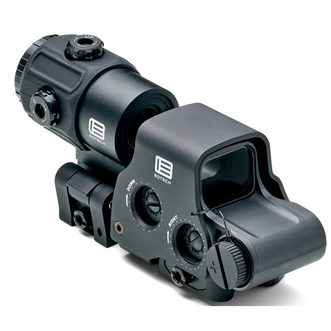 Image of Eotech Hhs Vi Complete Weapon Sight System Black Exps3-2 Hws Sight And G43 Magnifier