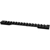 Warne Vapor Picatinny Rail Matte Black Remington 700 Short Action