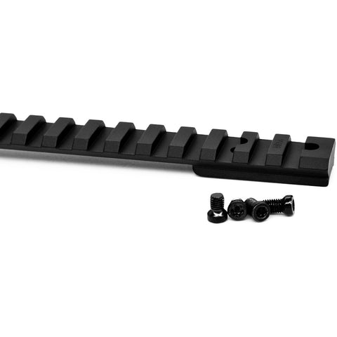Image of Warne Vapor Picatinny Rail Matte Black Remington 700 Long Action