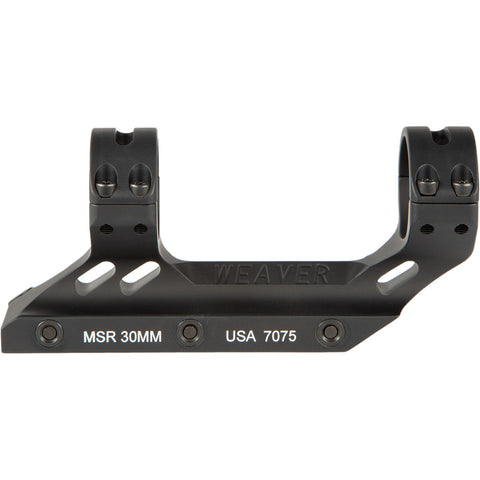 Image of Weaver Tactical Picatinny Msr Mount Matte Black 30mm