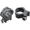 Weaver Classic 4hole Skeleton Rings Matte Black 30mm Xhigh Clamshell Pack