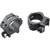Weaver Classic 4hole Skeleton Rings Matte Black 30mm Low Clamshell Pack