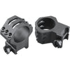 Weaver Tactical 6hole Picatinny Ring Matte Black 30mm Xhigh Clamshell Pack