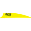 Bohning X3 Vanes Neon Yellow 2.25 In. 100 Pk.