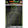 Truglo Trusee Splatter Silhouette Target Green 12x18 12 Pk.