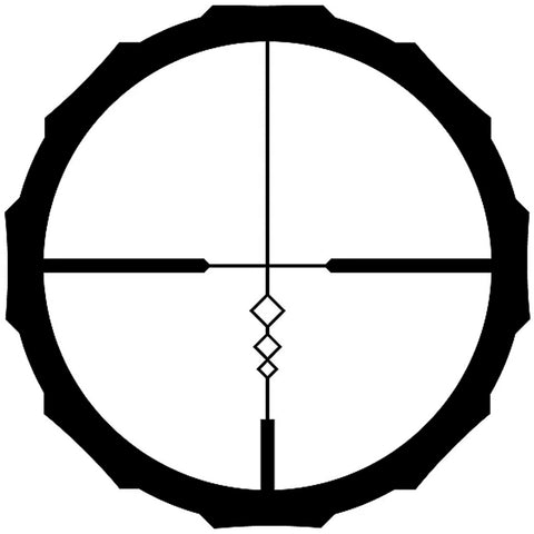 Image of Crimson Trace Brushline Riflescope 4-12x40 Bdc Reticle