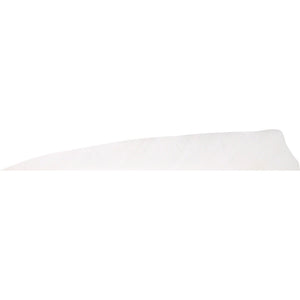 Gateway Shield Cut Feathers Flo White 4 In. Lw 50 Pk.