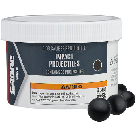 Image of Sabre Impact 0.68 Caliber Projectile 35ct