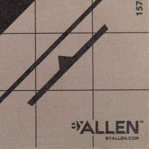 Image of Ez Aim Adhesive Thermal Sight Grid Target 6in