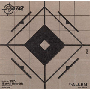 Ez Aim Adhesive Thermal Sight Grid Target 6in