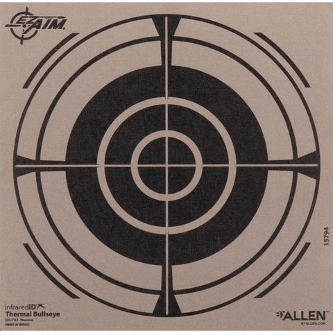 Image of Ez Aim Adhesive Thermal Bullseye Target 8in