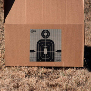 Ez Aim Adhesive Thermal Silhouette Target 8in
