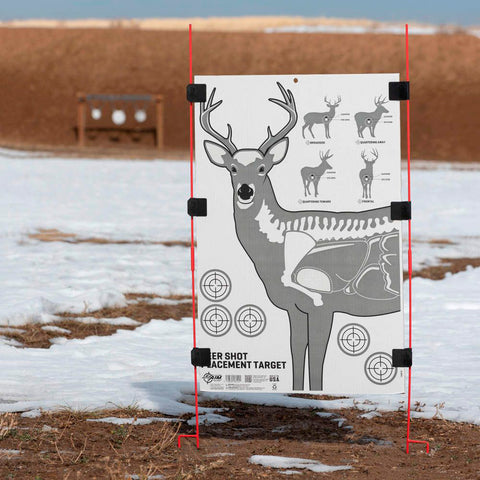 Image of Ez Aim Deer Vitals Corrugated Target 23x25"