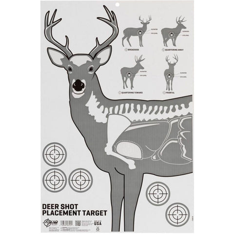 Image of Ez Aim Deer Vitals Corrugated Target 23x25"