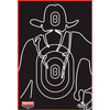 Birchwood Casey Dirty Bird Gunslinger Silhouette 12x18" 6pk