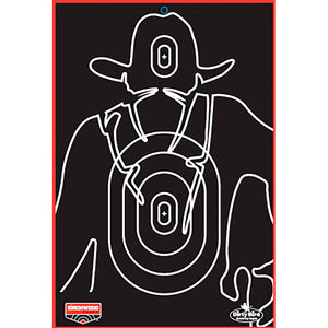 Birchwood Casey Dirty Bird Gunslinger Silhouette 12x18" 6pk
