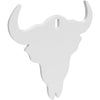Birchwood Casey Ar500 Silhouette 1-hole Skull 3/8"