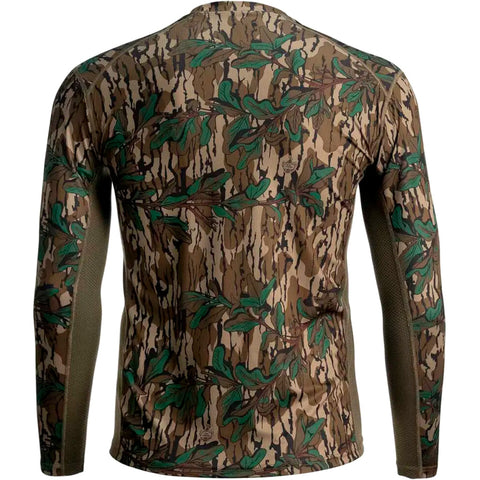 Image of Finisher Turkey Ls Performance Tee Mo Greenleaf  2x-large