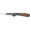 Outdoor Edge Razor Htx 5.0" Folder Orange/gray, 6 Blades