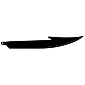 Outdoor Edge 5.0? Boning/fillet Blade Pack Black, 6 Blades