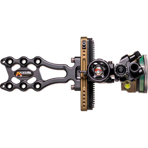 Image of Axcel Landslyde Slider Tactical Bowhunting Sight Avx-41 Scope 1 Pin .019 Green Fiber