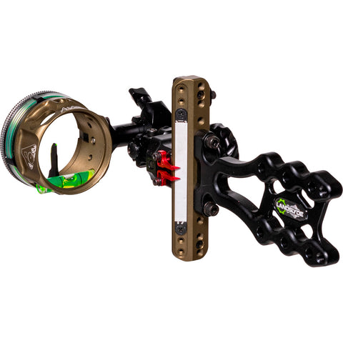 Image of Axcel Landslyde Slider Tactical Bowhunting Sight Avx-41 Scope 1 Pin .019 Green Fiber