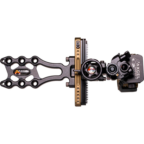 Image of Axcel Landslyde Slider Tactical Bowhunting Sight Accustat Ii Micro 5 Pin .010
