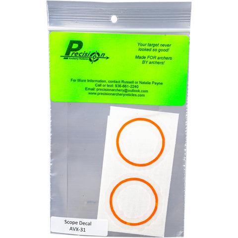 Image of Tru Ball Avx-31 Scope Ring Mask Reticle Orange