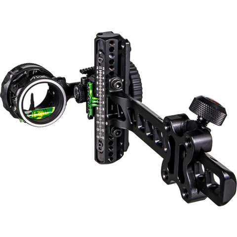 Image of Axcel Driver Plus Slider Sight W/avx-31 Scope Stealth Bh .010 Green Fiber Single Pin Rh