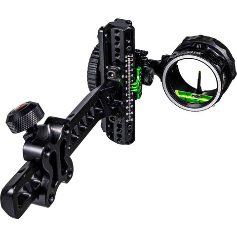 Image of Axcel Driver Plus Slider Sight W/avx-41 Scope Stealth Bh .019 Green Fiber Single Pin Lh