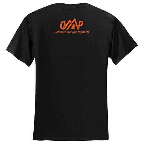 Image of October Mountain Bucks Tee Black X Large