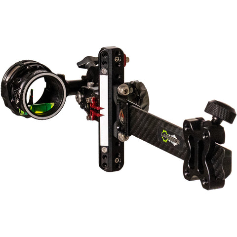 Image of Axcel Landslyde Plus Carbon Pro Slider Sight Avx-31 Scope Ranger Dbl Pin.010 Black