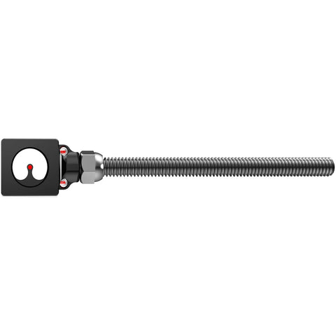 Image of Axcel Curve Cube Scope 8mm Inside Dia. 8-32 Rod .029 Pin Rh Red Fiber