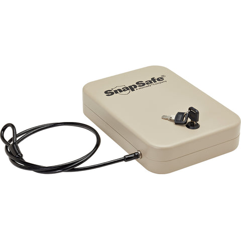 Image of Hornady Snapsafe Lock Box Xl Grey With Key Lock