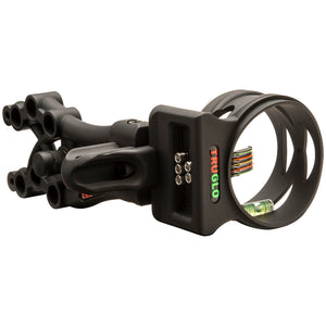 Truglo Carbon Xs Extreme Sight Black 5 Pin .019 Rh/lh